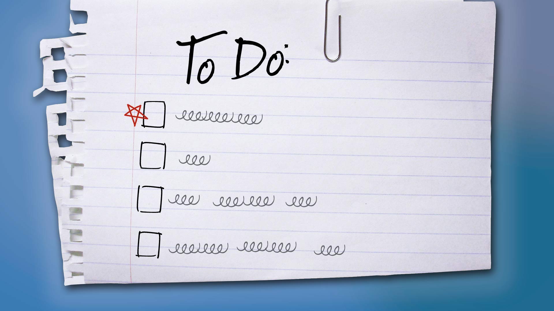 One thing that is always on Wally's To-Do List