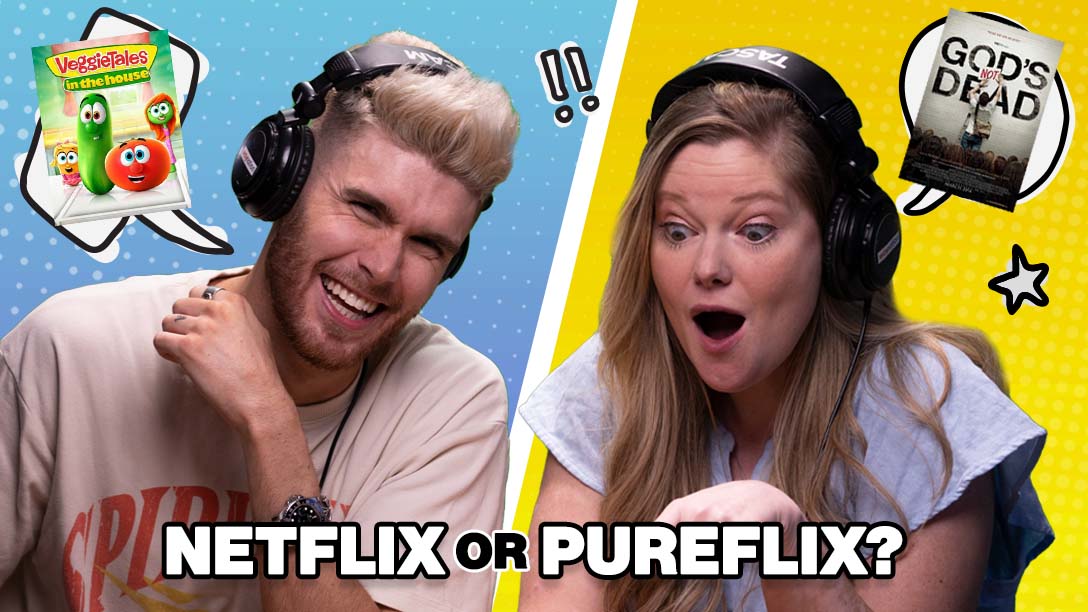 Netflix or Pure Flix This or That featuring Colton Dixon